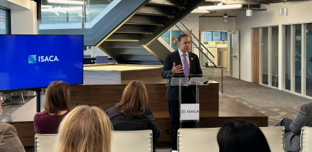 Rep. Krishnamoorthi visits ISACA to discuss investment in workforce development and STEM education